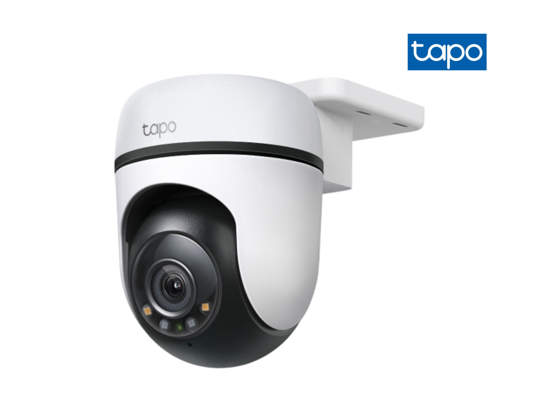 CAMARA TAPO EXT C510W 3MP 2K , WIFI , PTC GIRATORIA 360°, AUDIO BIDIRECCIONAL , SIRENA, VISION NOCTURNA A COLOR