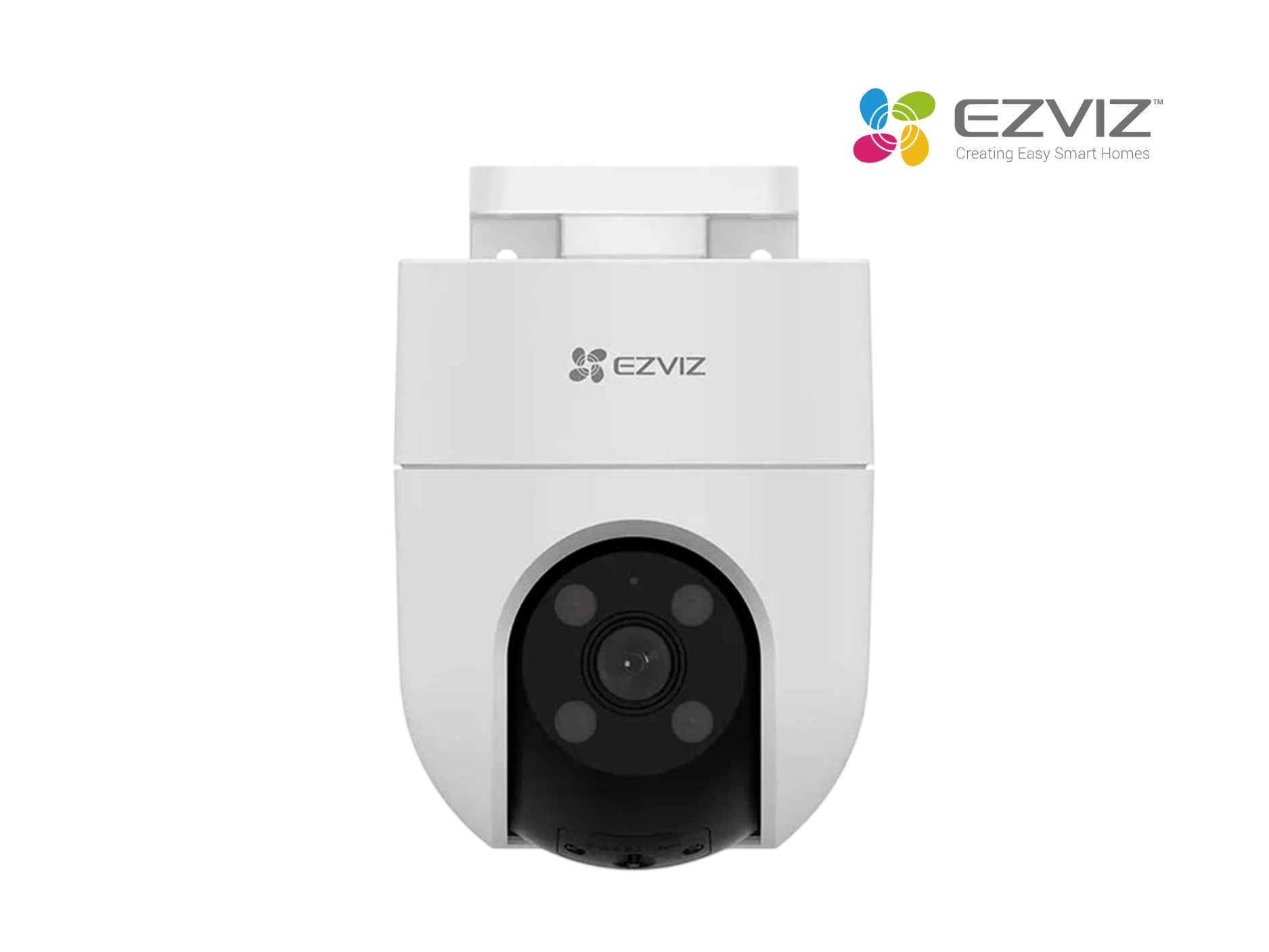 CAMARA EZVIZ EXT H8C 1080P FULL HD, AUDIO 2 VIAS , WIFI 2.4GHZ, 360° A COLOR, CON SIRENA INTEGRADA,IP67