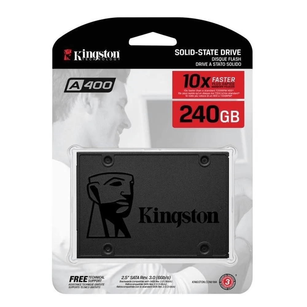 UNIDAD SSD 2.5 SATA 240GB KINGSTON A400
